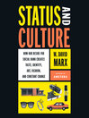 Cover image for Status and Culture
